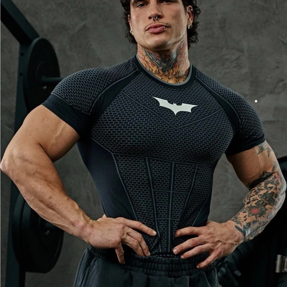 🦇 YoungLA Batman Compression - Picture 3 of 3